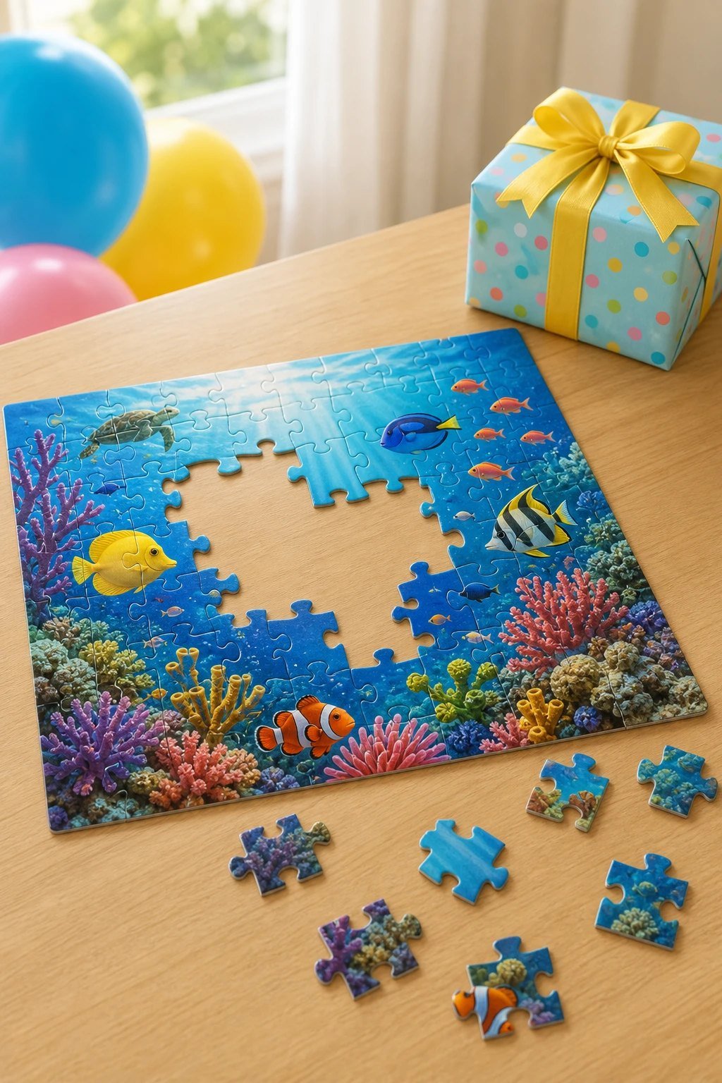 Ravensburger Underwater Wonders 100 piece puzzle birthday gift idea for children