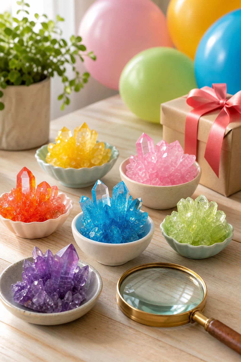 National Geographic Mega Crystal Growing Kit birthday gift idea for children
