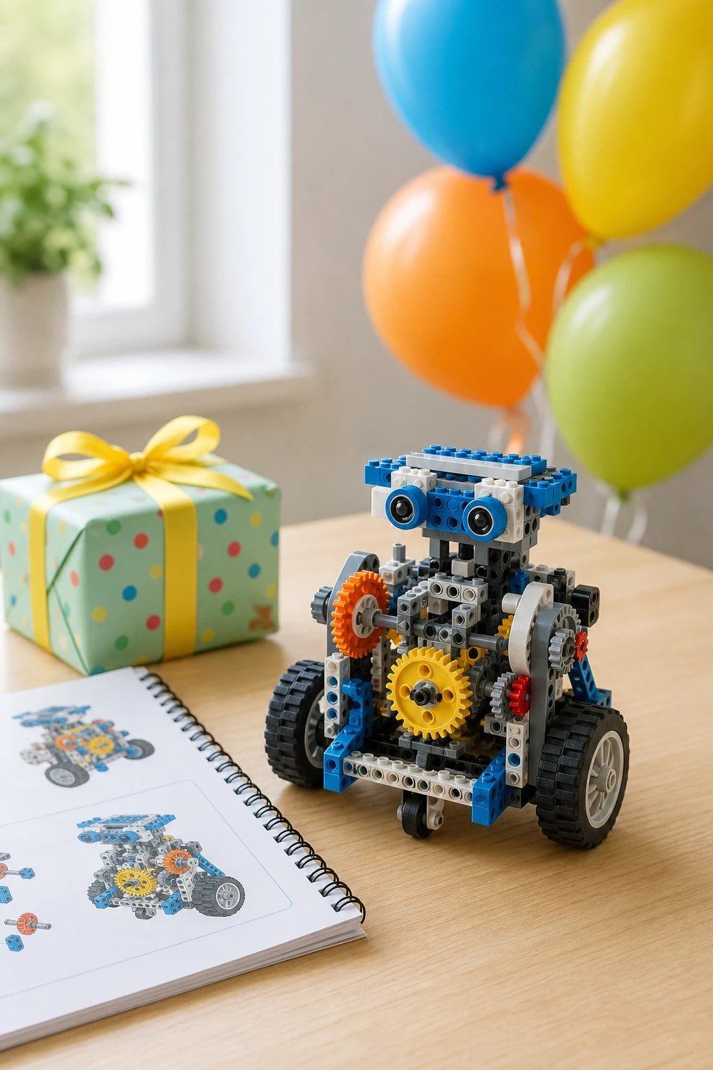 Klutz LEGO Gear Bots kit birthday gift idea for children