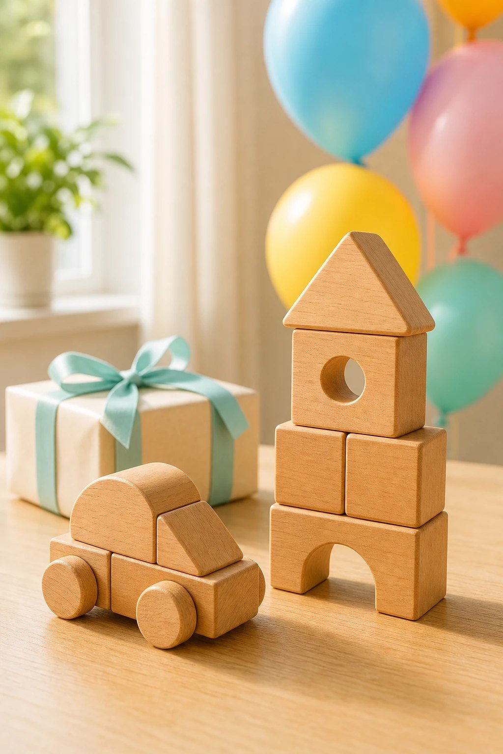 Tegu Pocket Pouch magnetic wooden blocks birthday gift idea for children