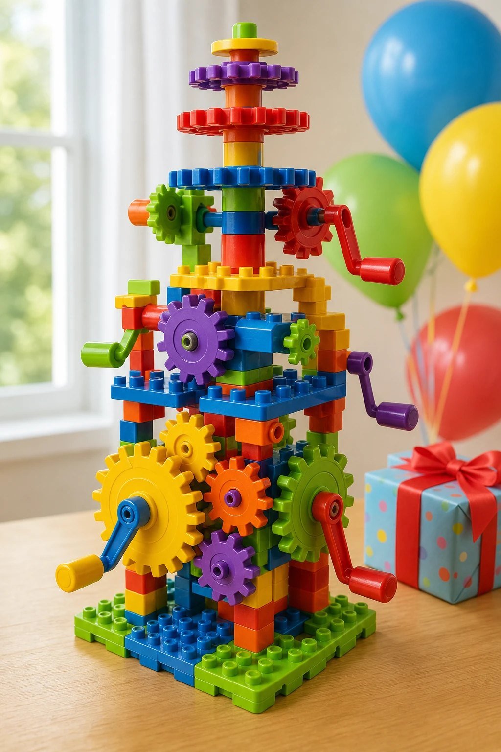 Learning Resources Gears! Gears! Gears! Super Building Set birthday gift idea for children