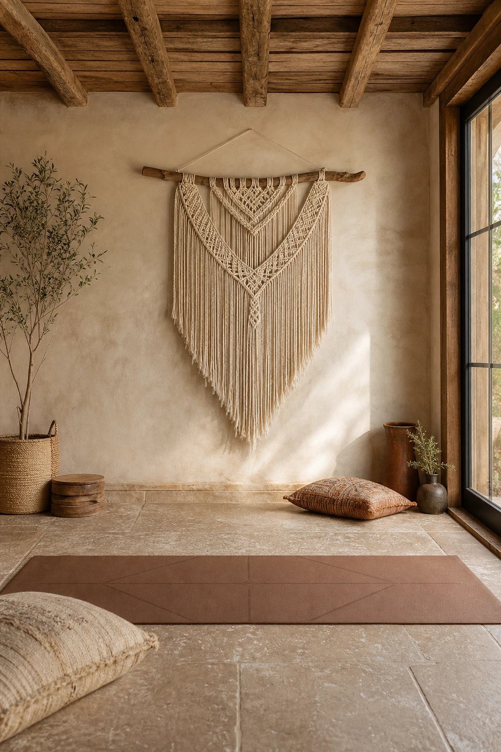 Macrame and woven art