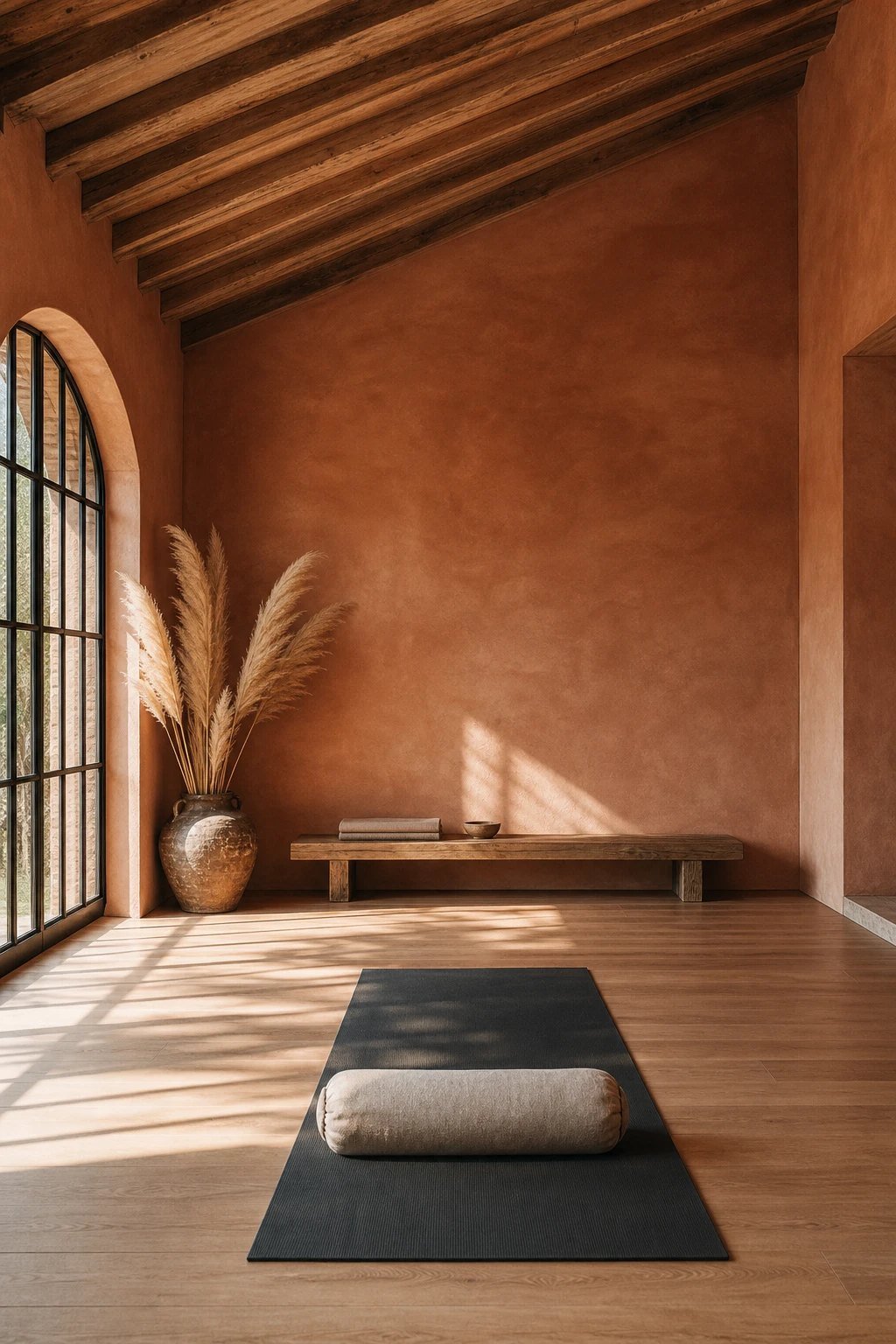 Terracotta loft minimal