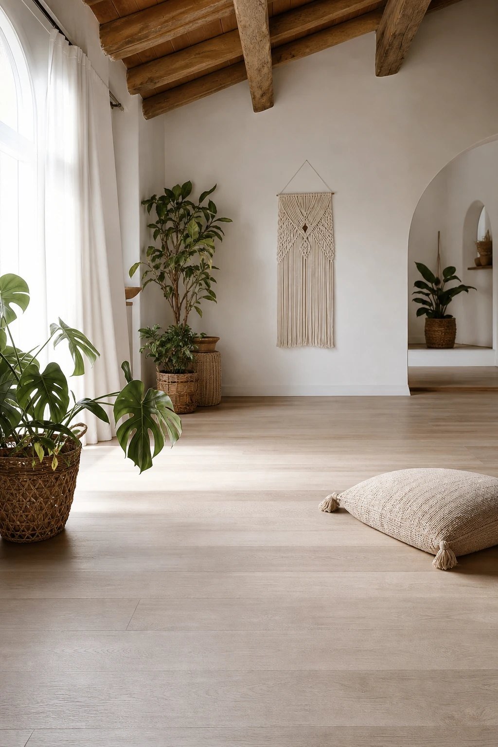 Scandinavian boho calm