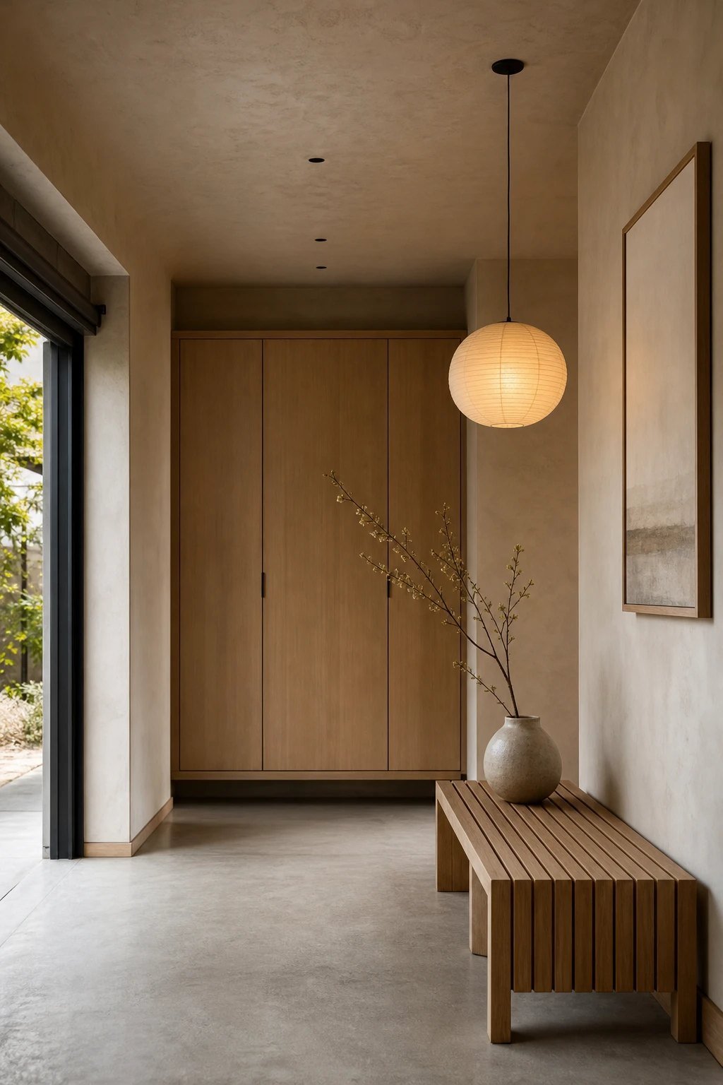 Japandi zen threshold
