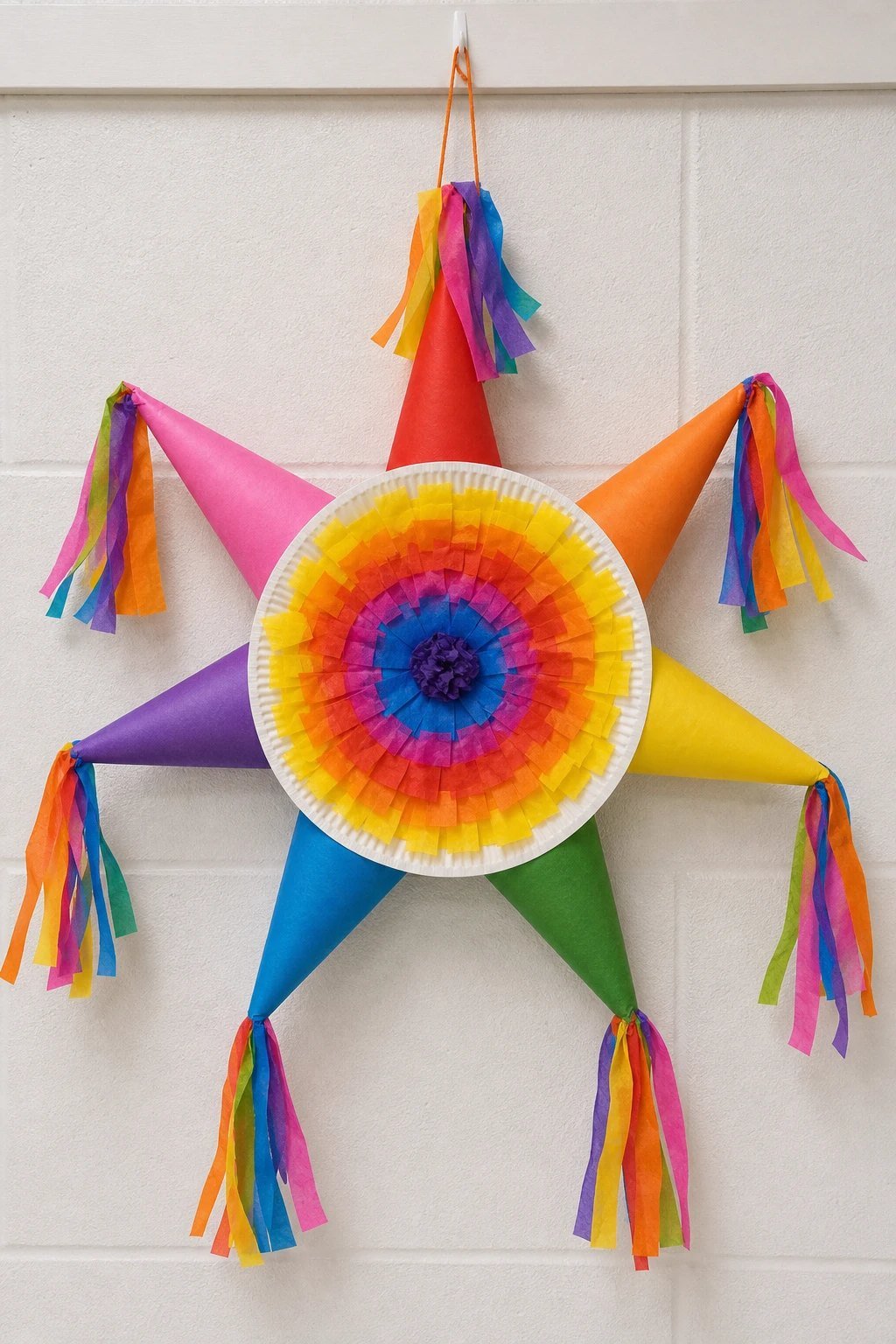 Star piñata craft
