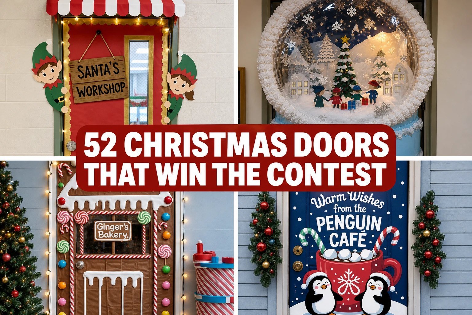 52 Christmas Classroom Door Ideas That Win the Decorating Contest