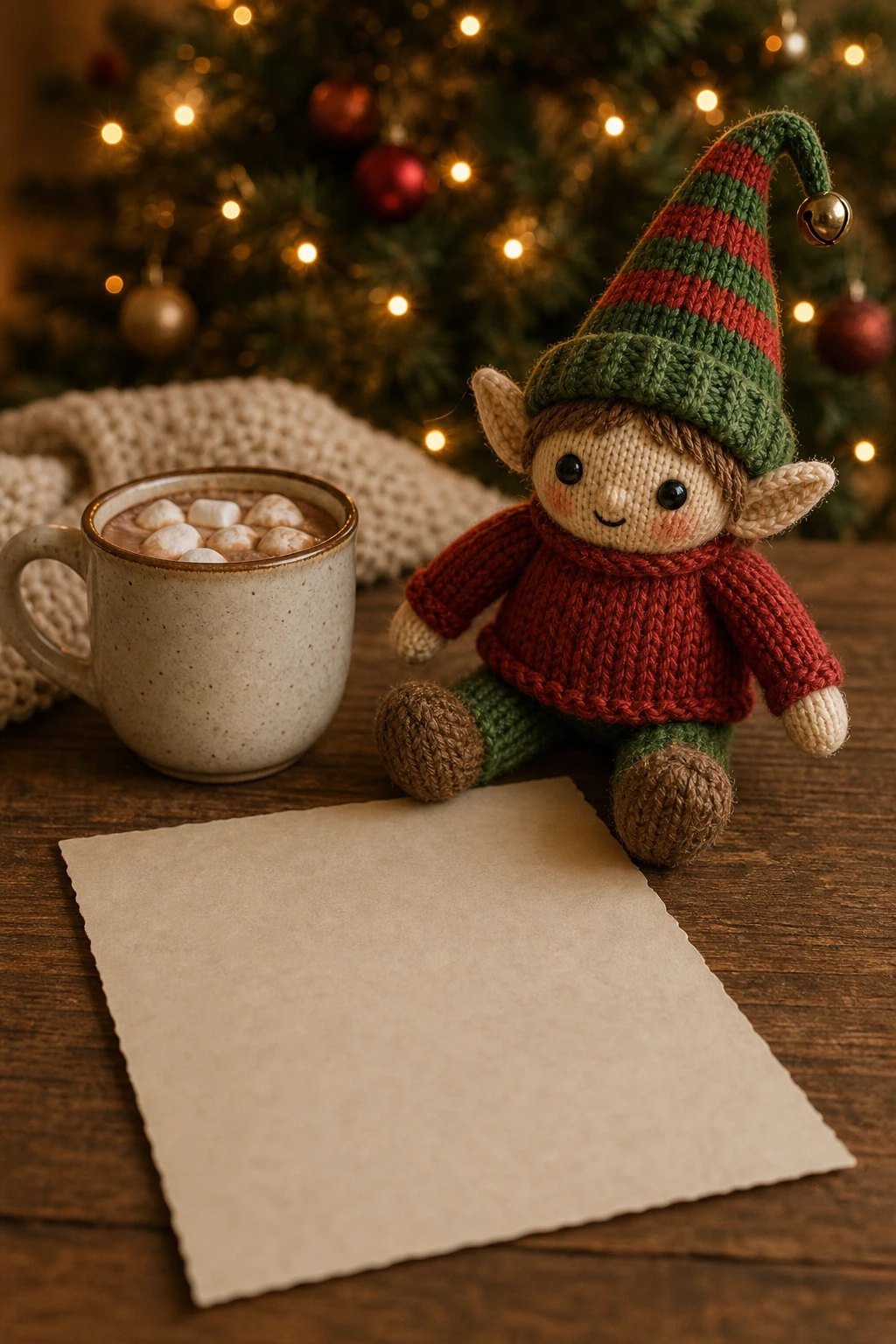 A goodbye note from the elf