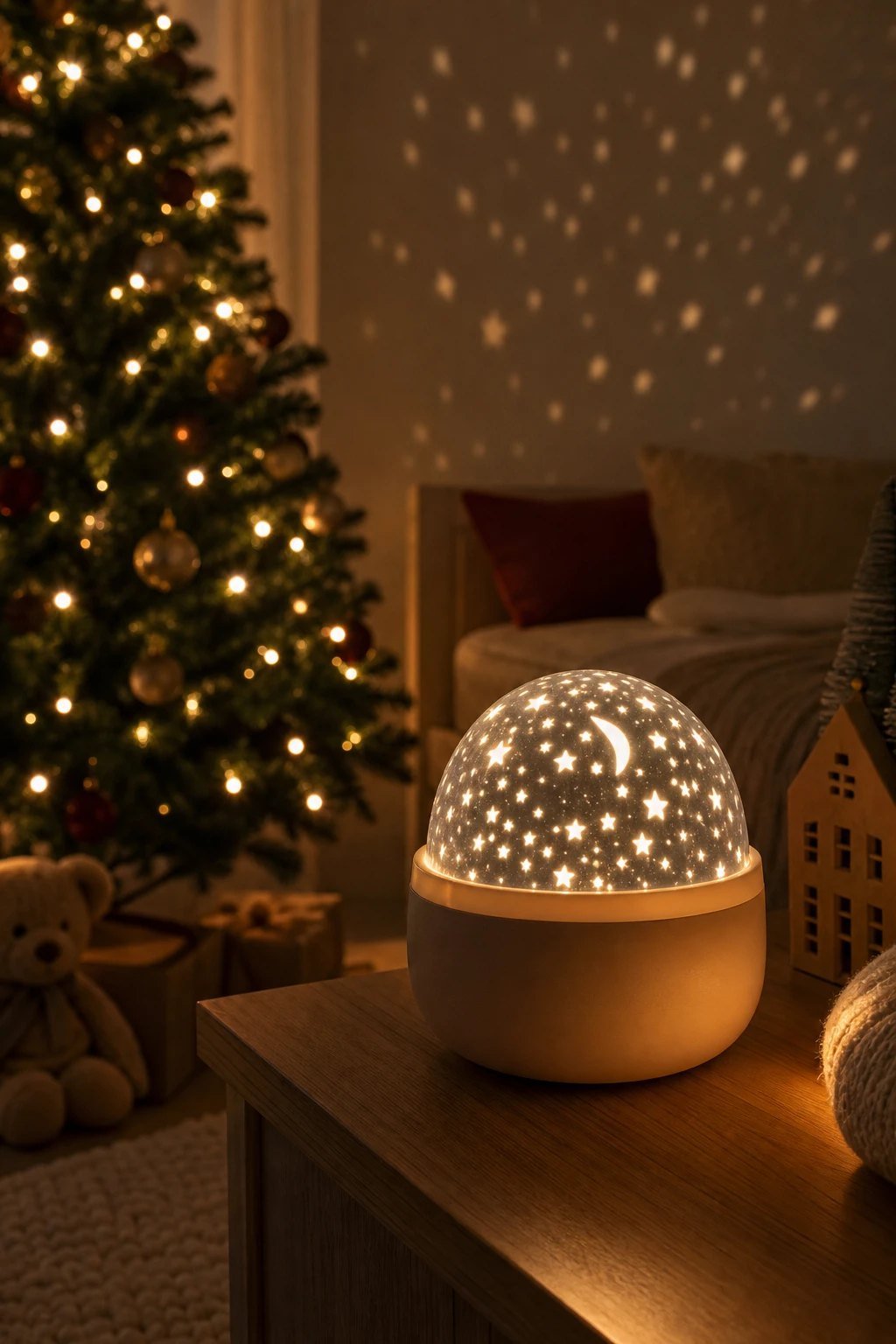 A star projector night light
