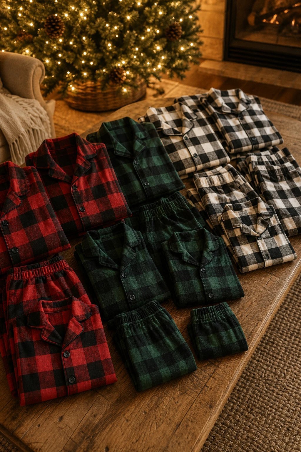Matching family pajamas