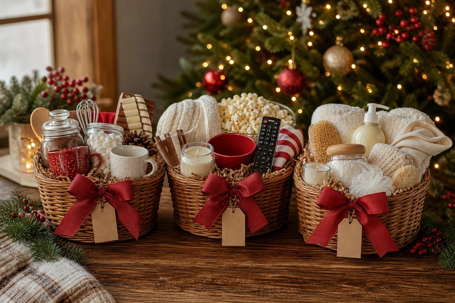 18 Christmas Gift Basket Ideas Anyone Would Love (and How to Put Them Together)
