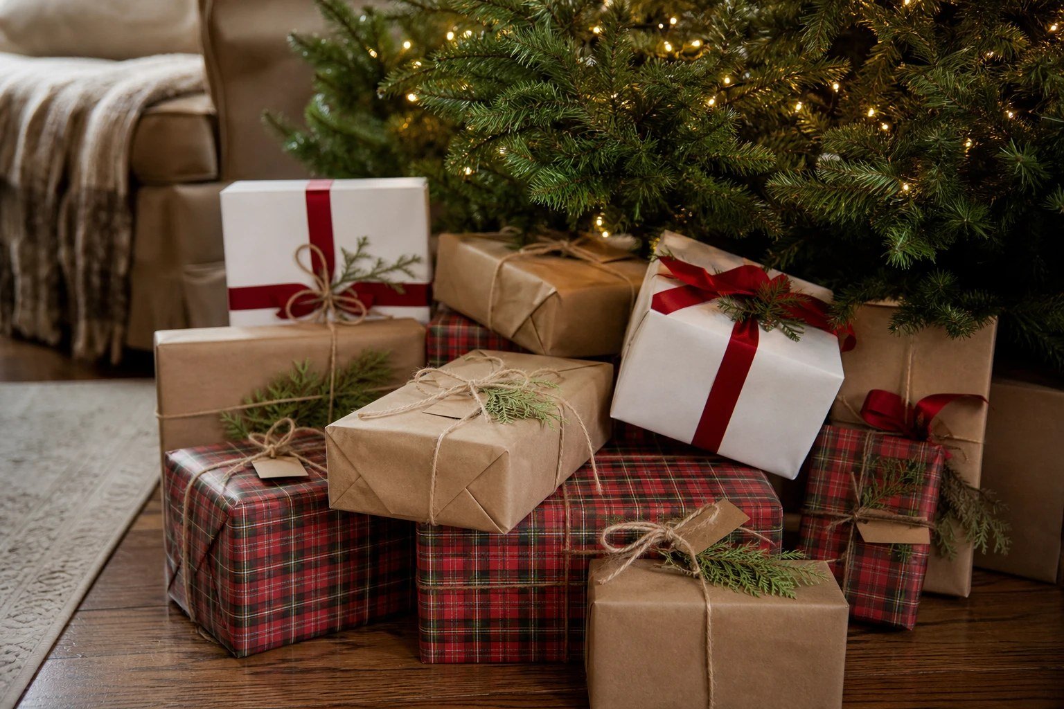 18 Christmas Gift Wrapping Ideas That Look Expensive (But Are So Easy)