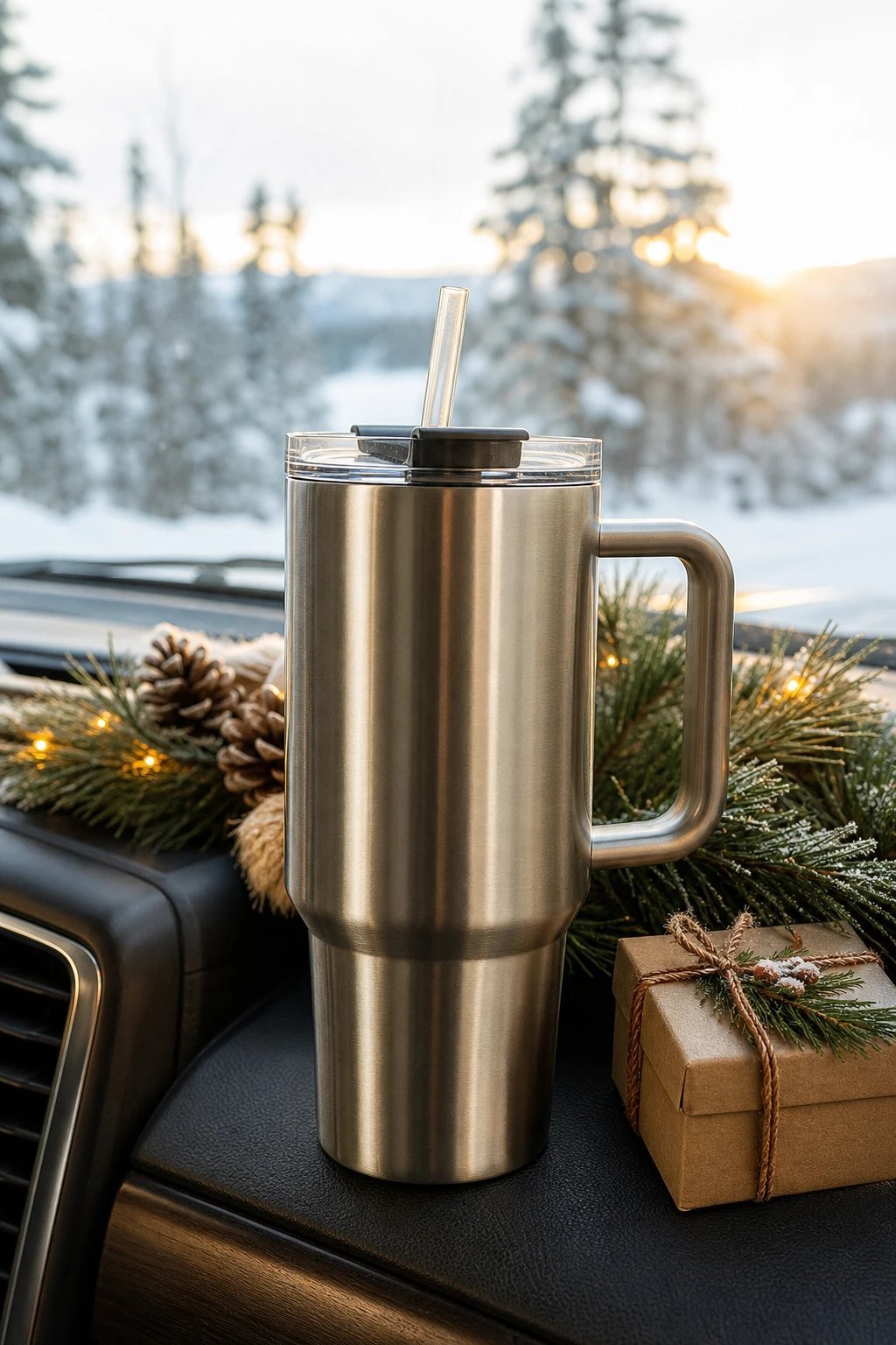 A big insulated tumbler