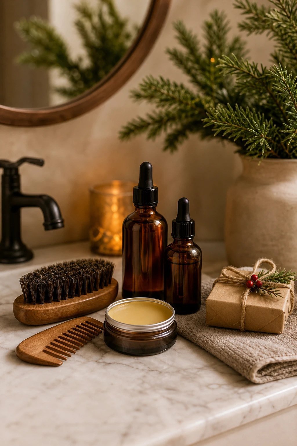 A beard care kit