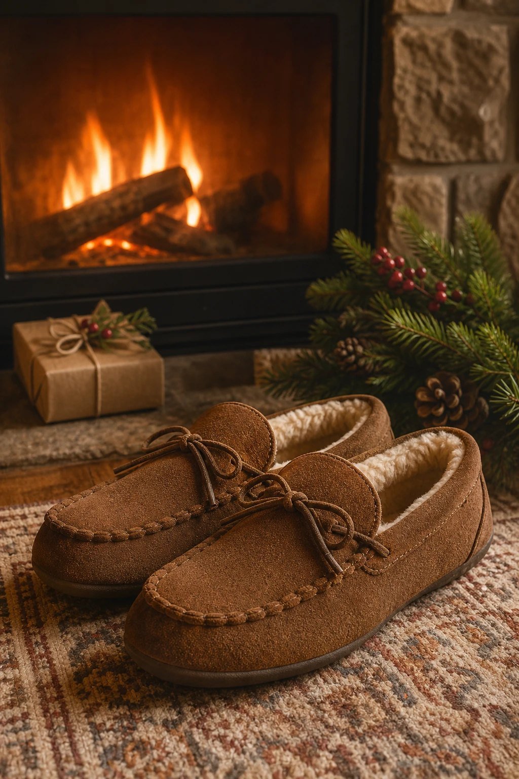 Memory foam slippers