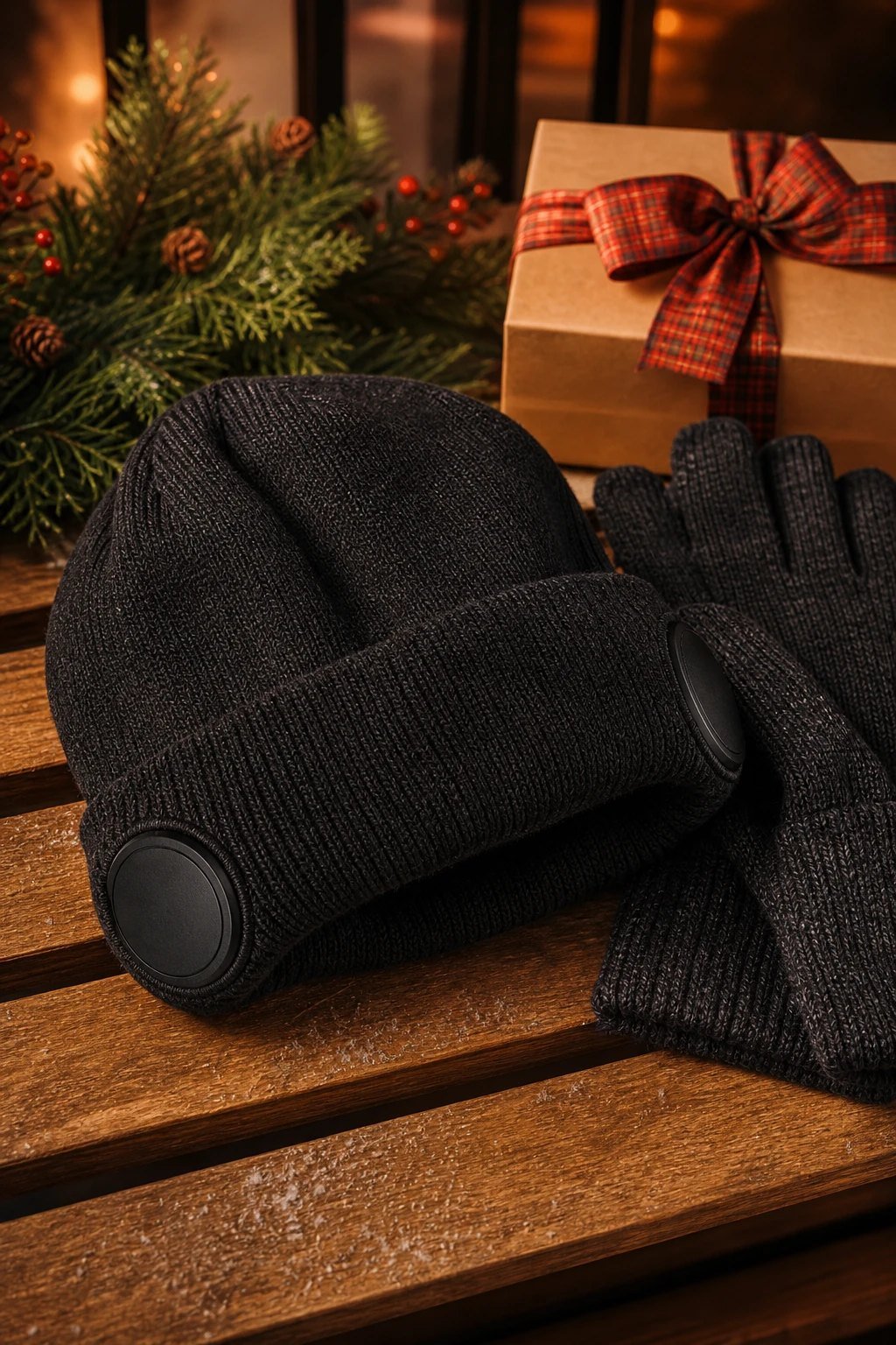 A Bluetooth beanie
