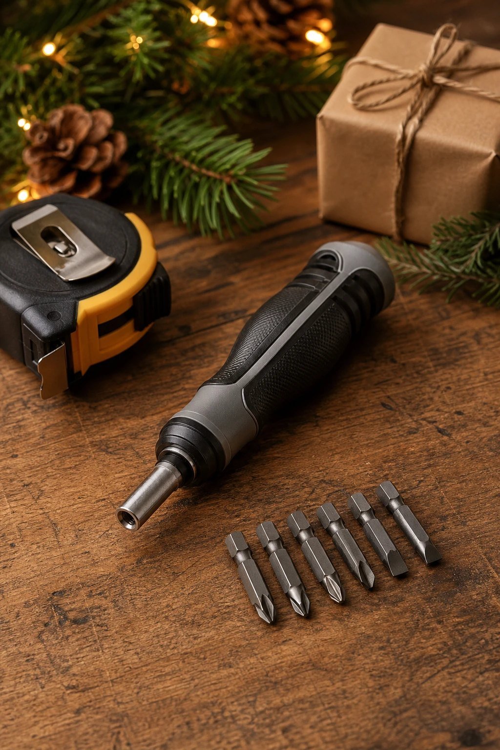 An 11 in 1 screwdriver