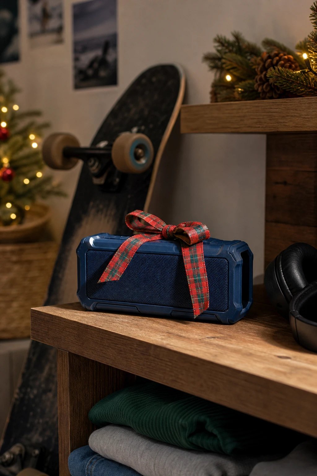 A waterproof bluetooth speaker