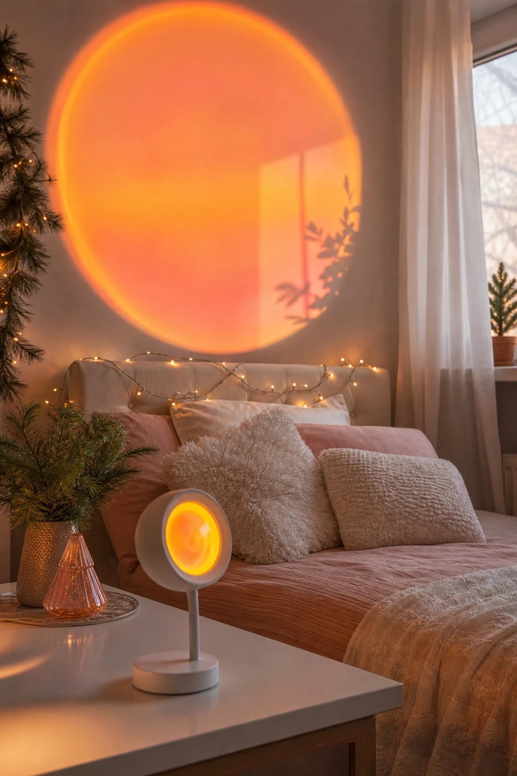 A sunset lamp
