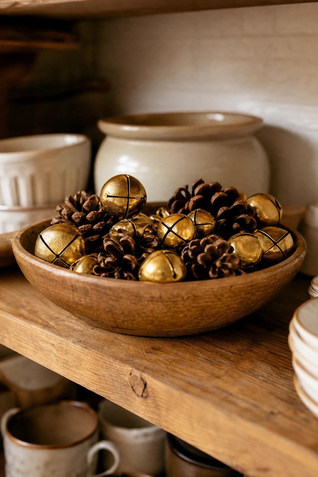 Jingle bells in a bowl