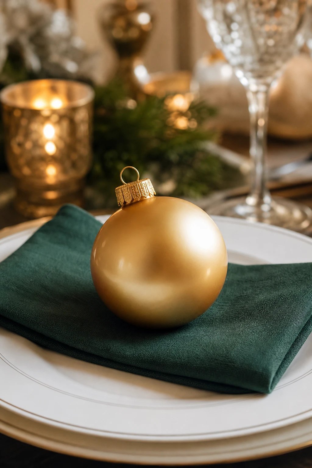 Ornament place cards