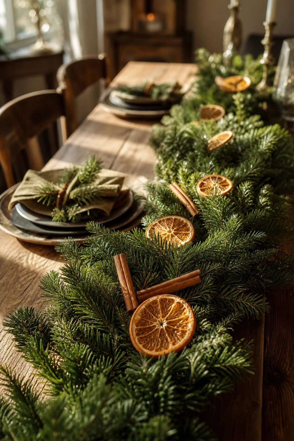 Dried orange slices