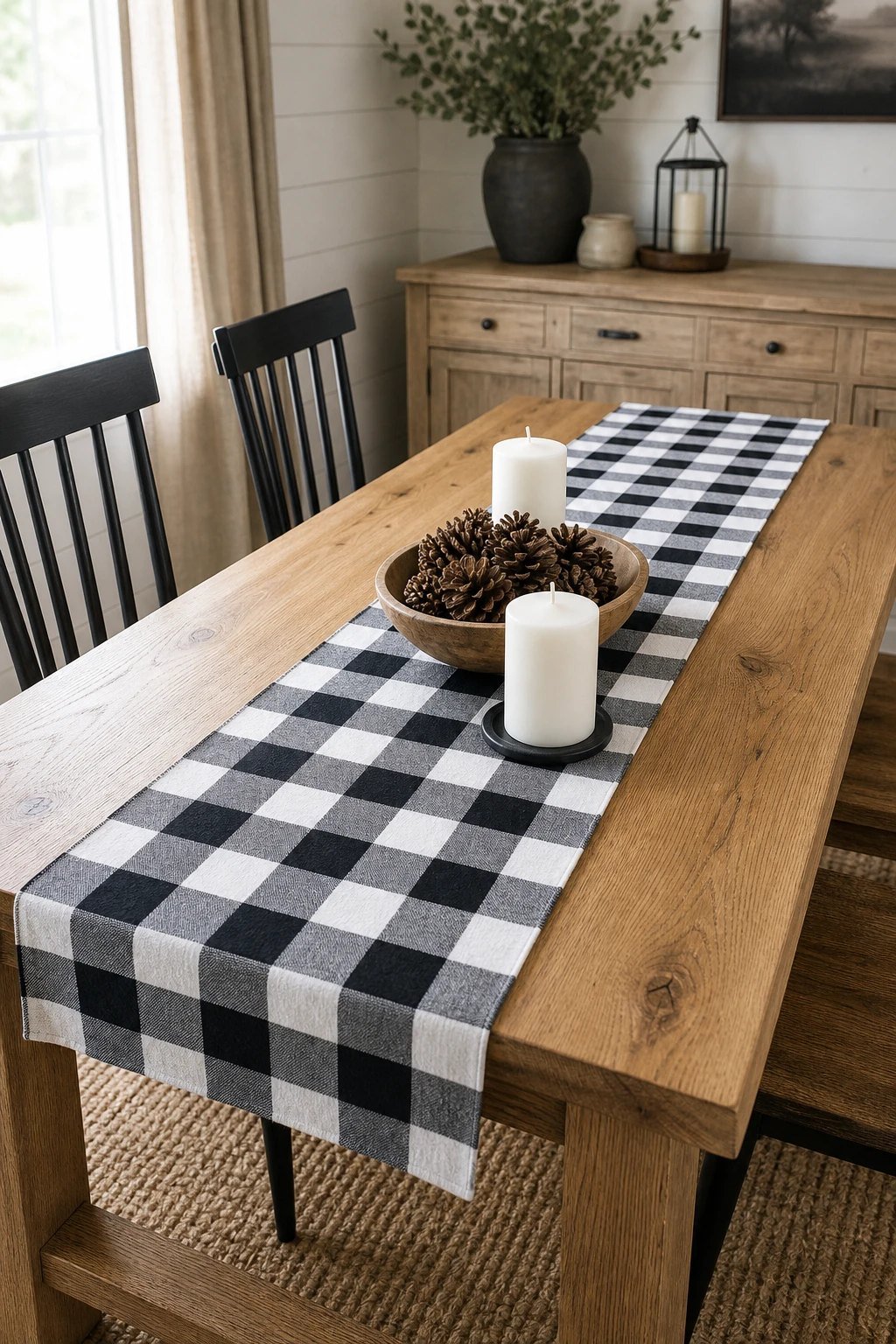 A buffalo check runner