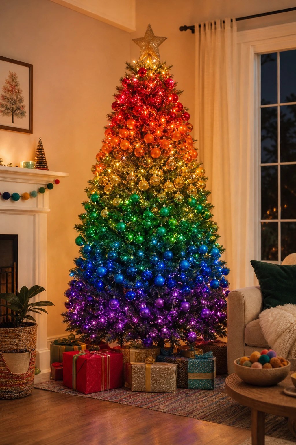 Colorful rainbow