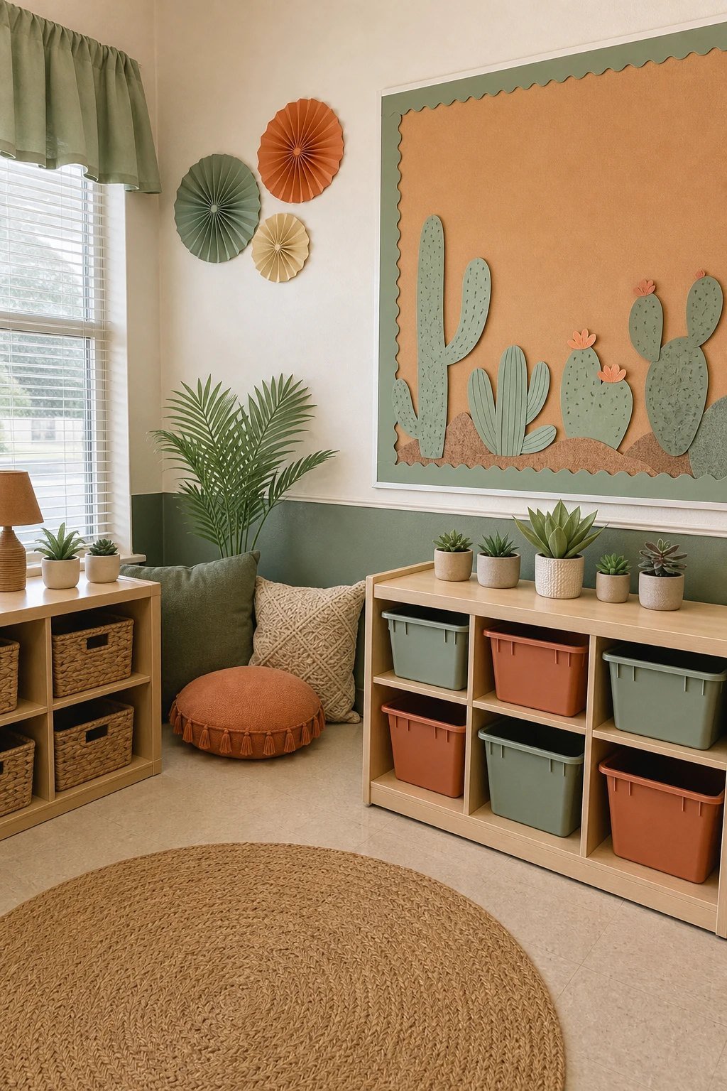 Desert and cactus