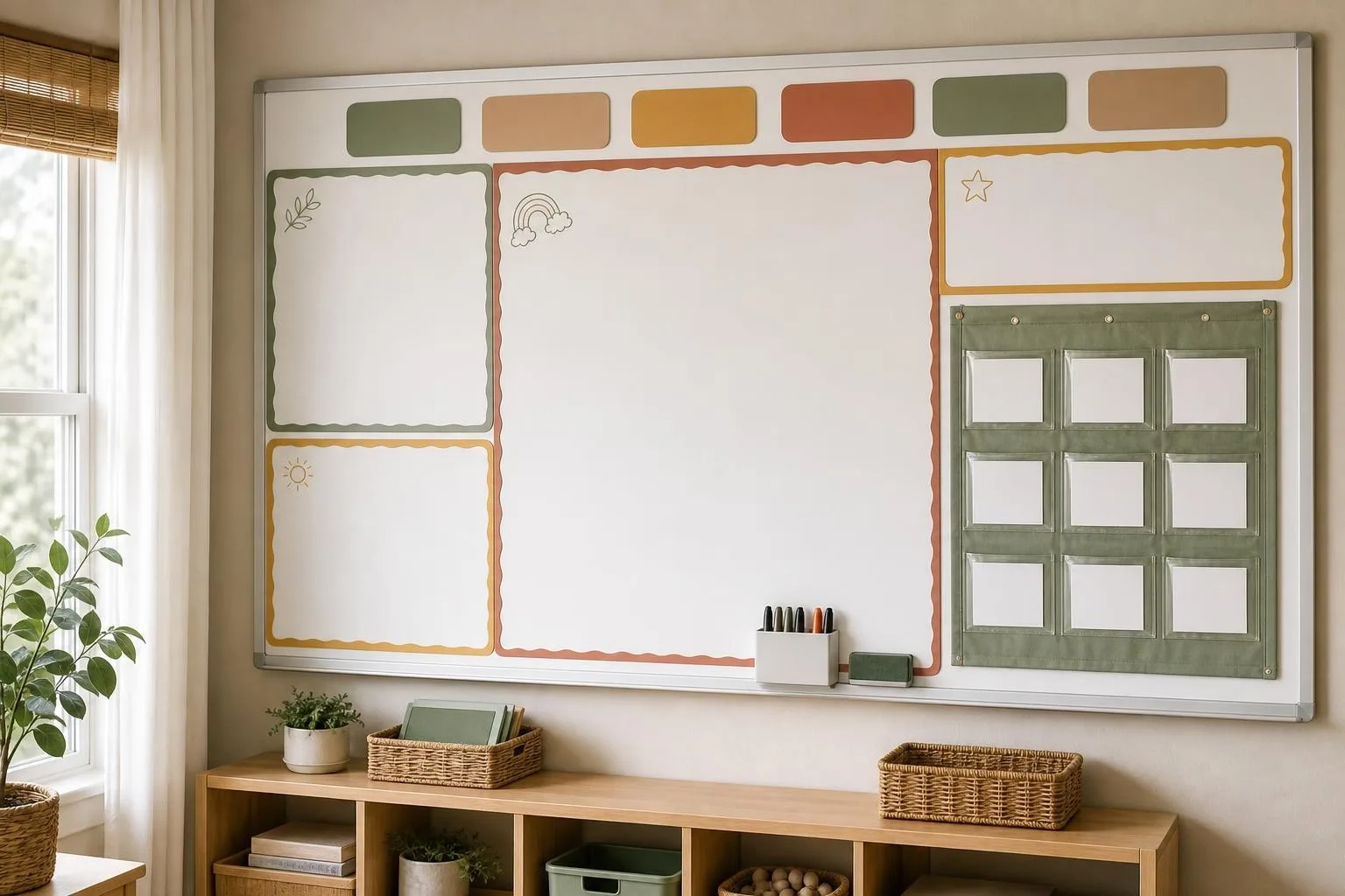 Classroom Whiteboard Organization: The 5 Zone Layout That Runs Your Day