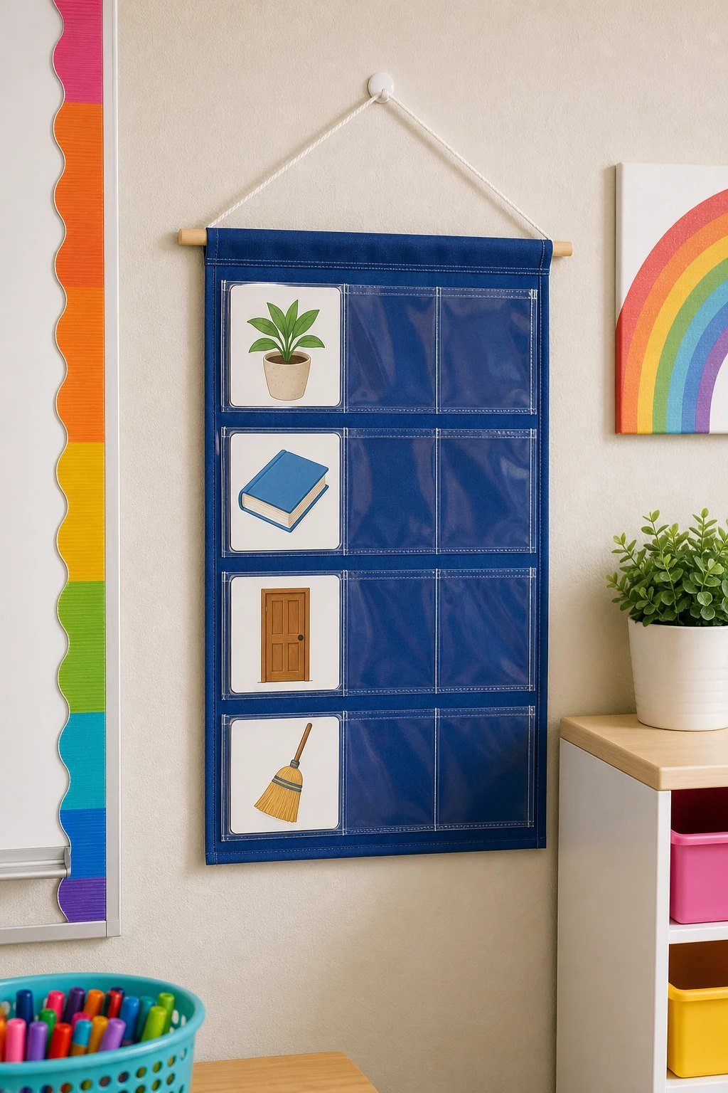 A classroom job chart