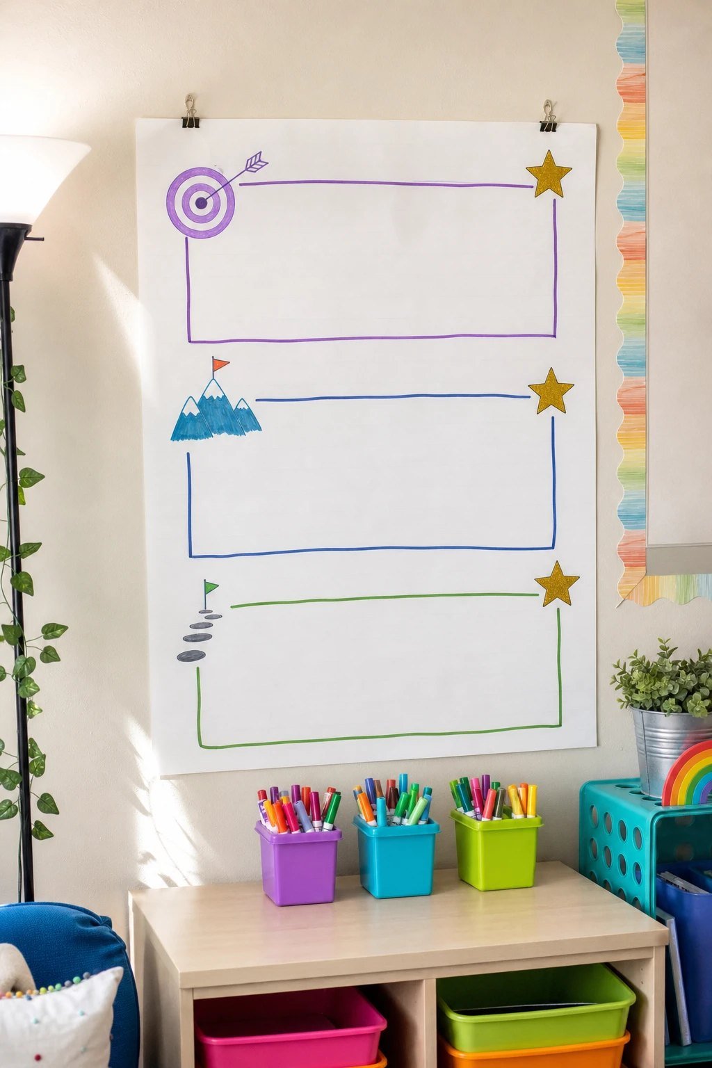 A class goals chart