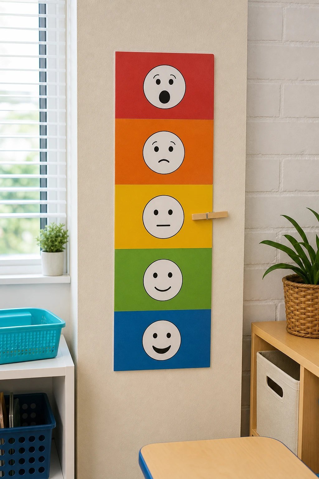 A voice level chart