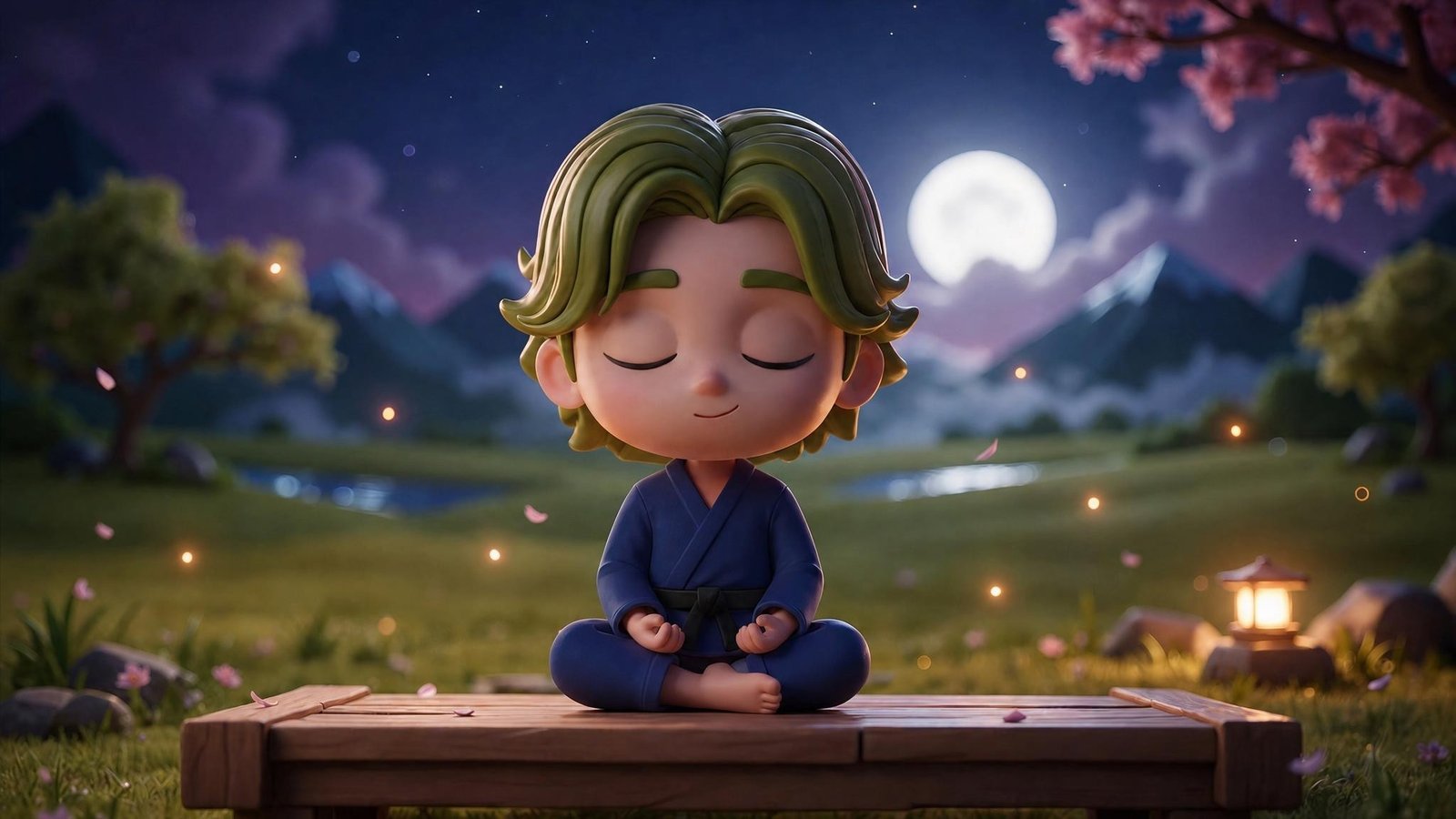 Don't Wake Sensei noise monitor, The Dojo scene