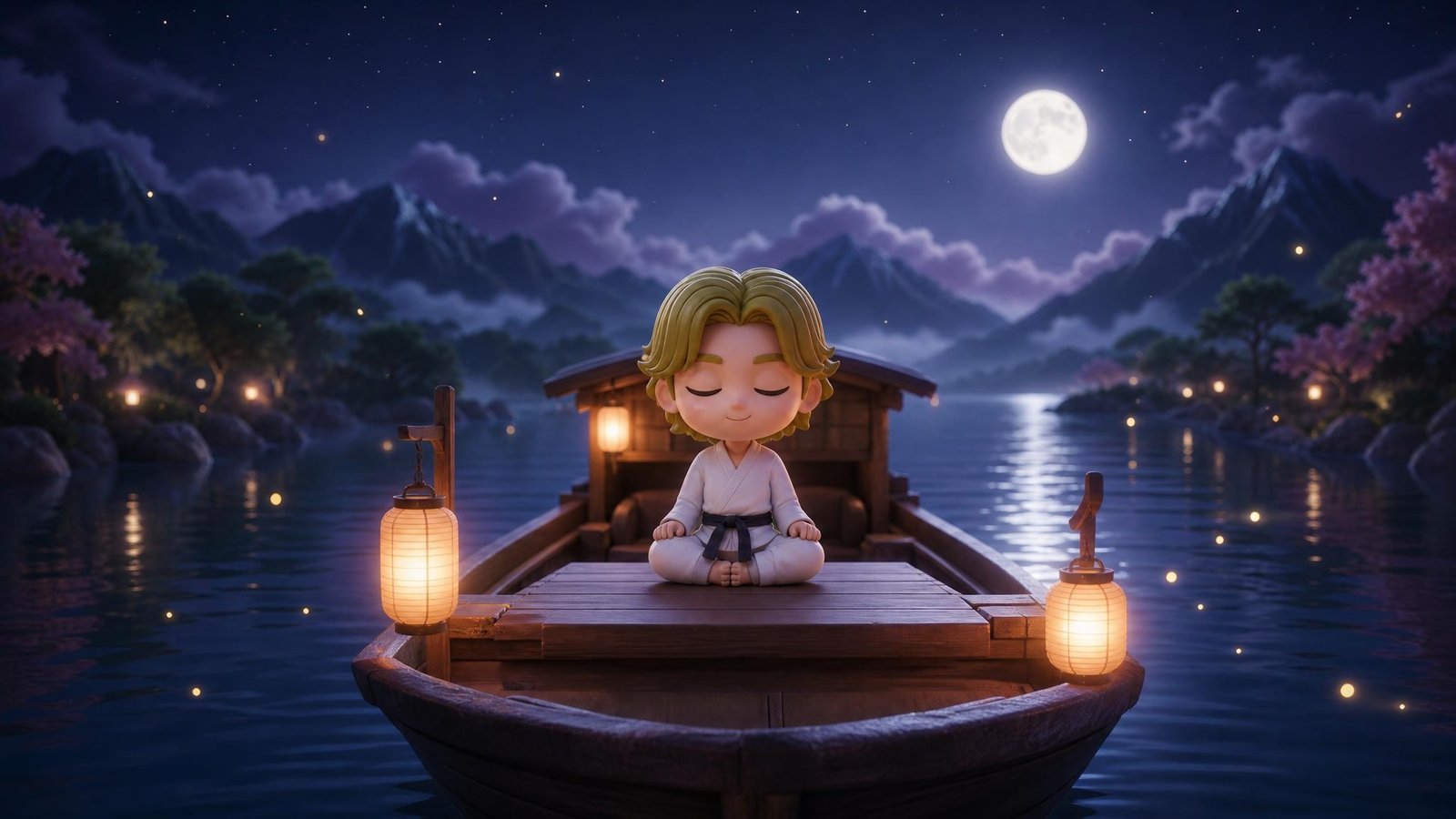 Don't Wake Sensei noise monitor, The Boat scene