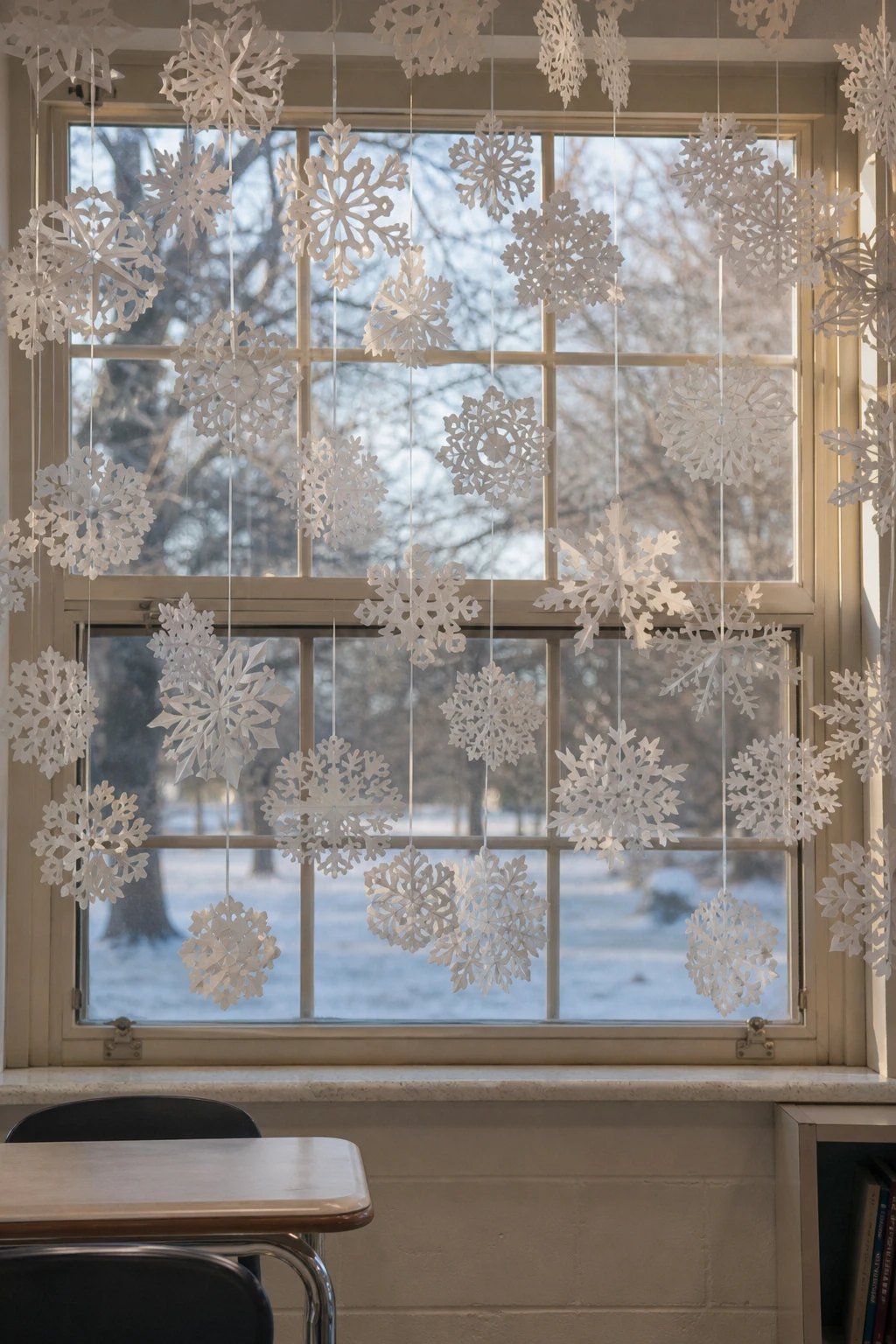 Paper snowflakes