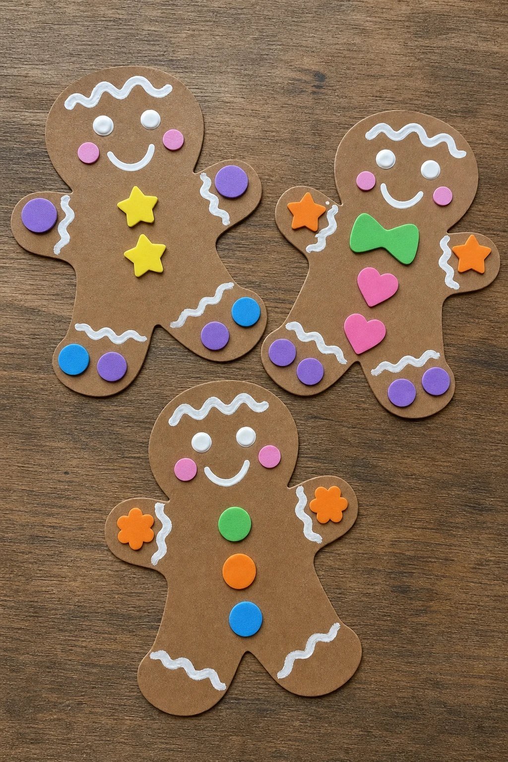 Foam sticker gingerbread