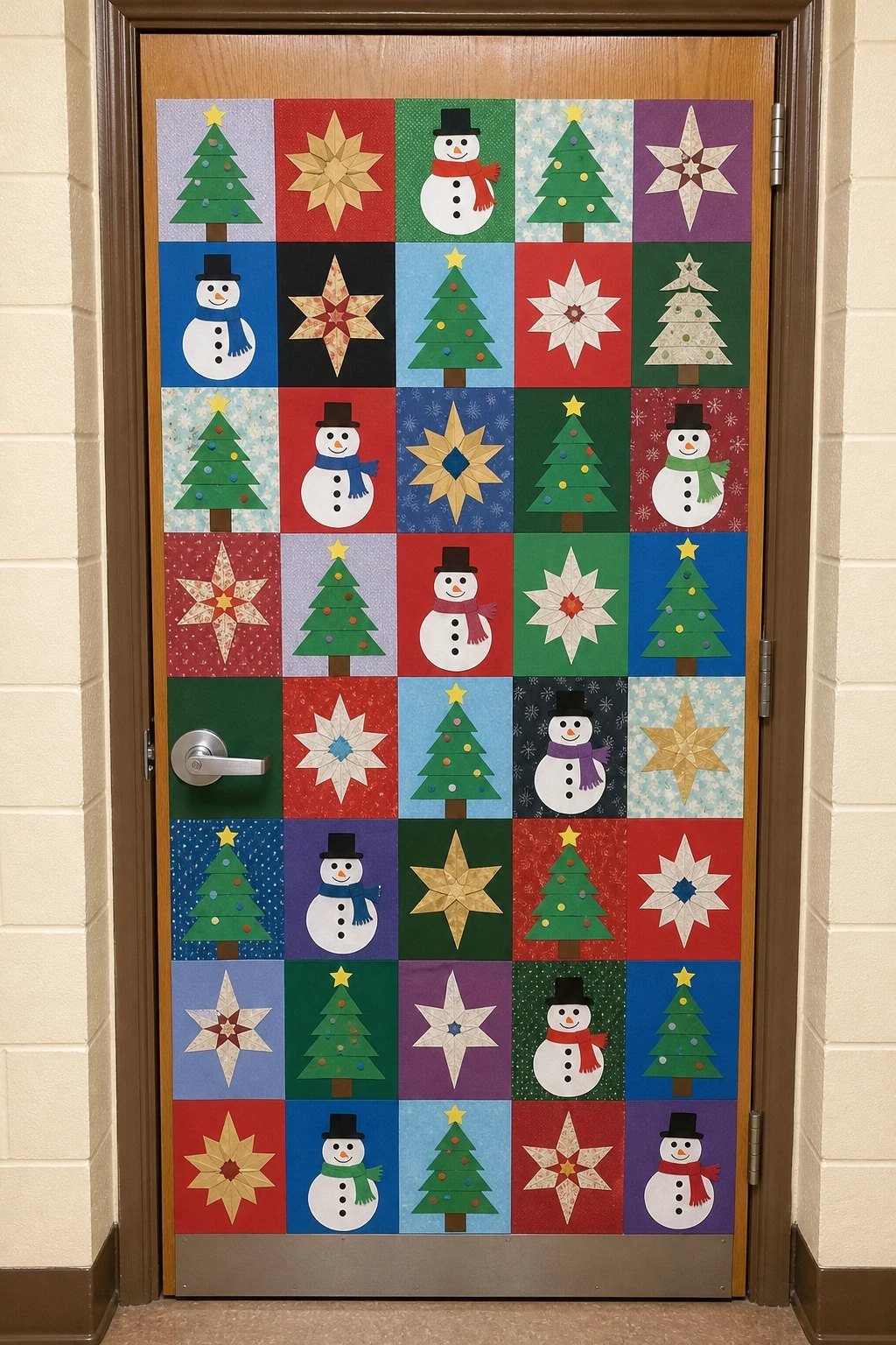 Class Christmas quilt