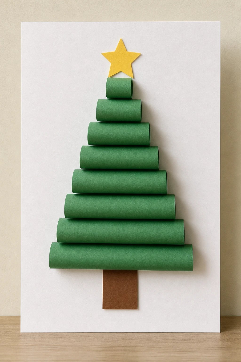 Paper strip tree
