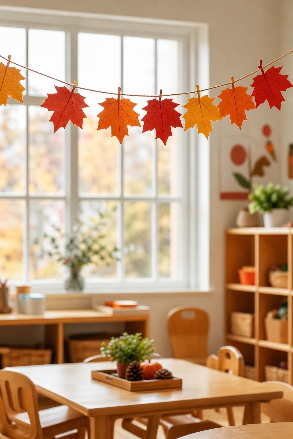 Leaf garland
