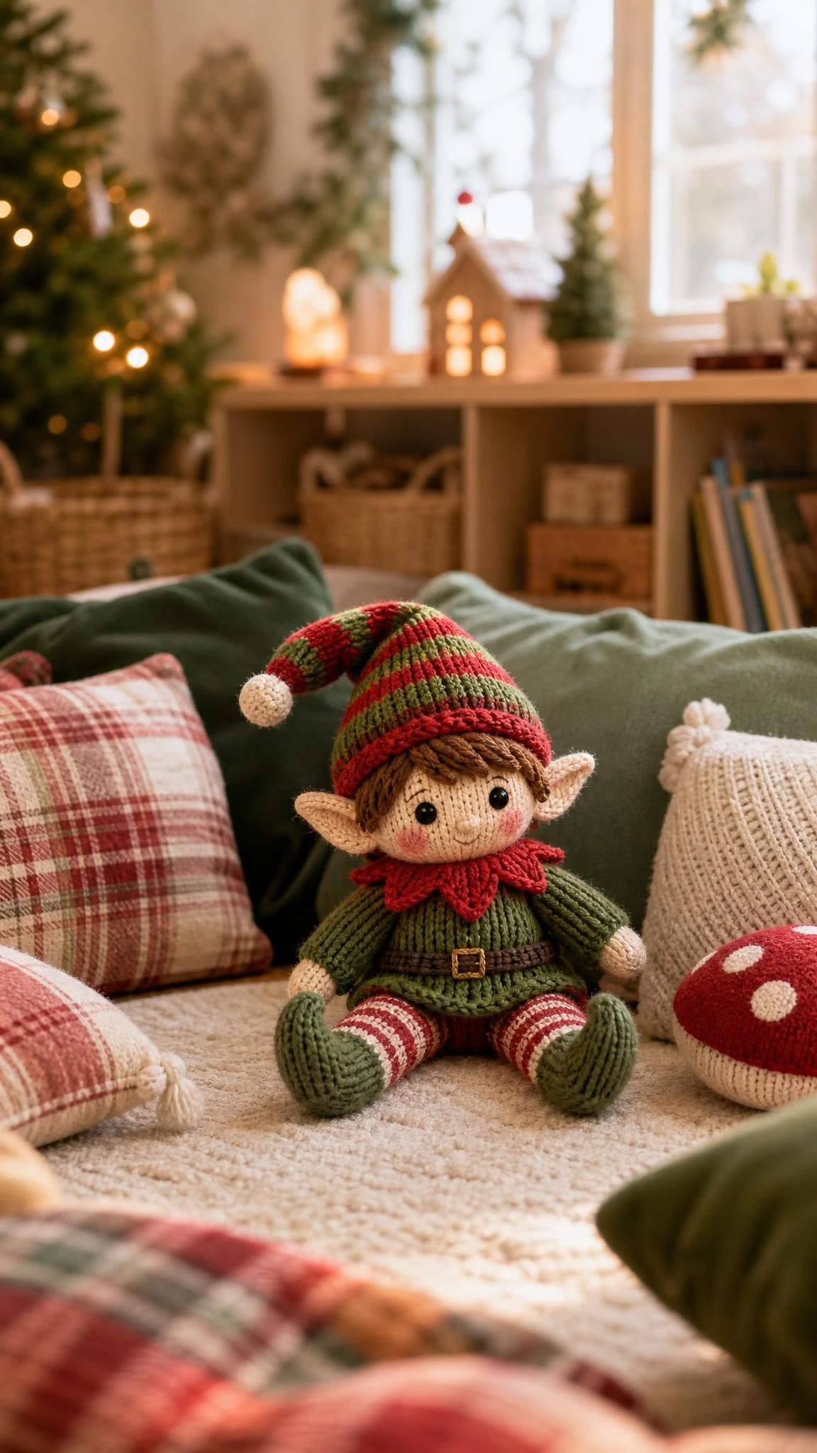 Elf on the Shelf goodbye idea: Class photo with the elf