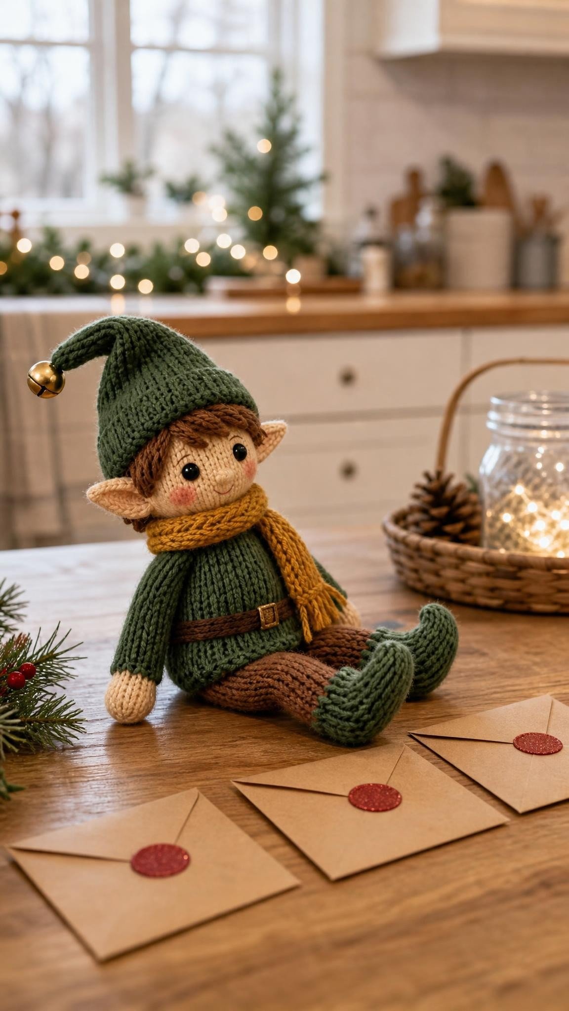 Elf on the Shelf idea for older children: Escape room envelope