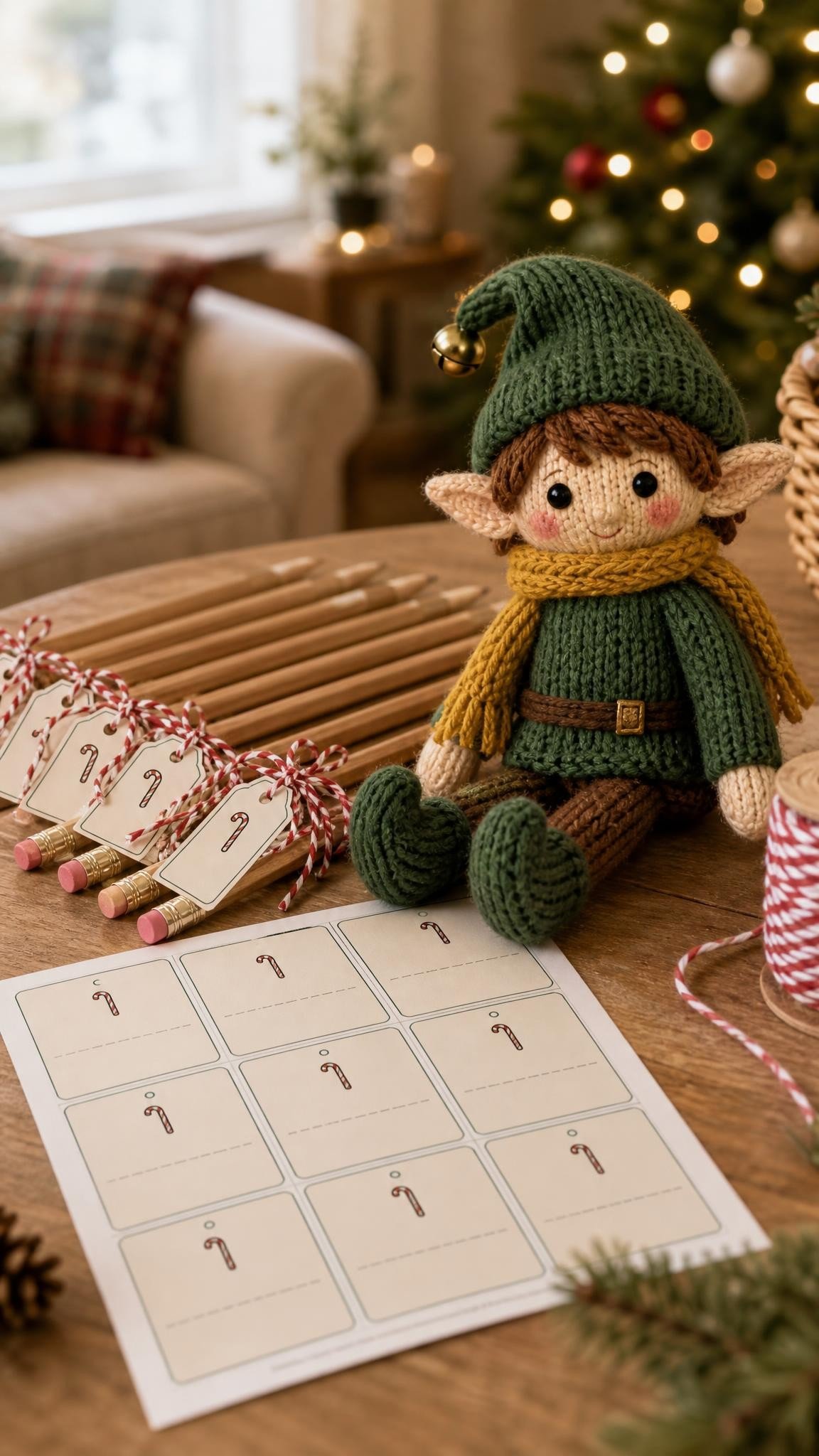 Elf on the Shelf idea for older children: Gift for the class