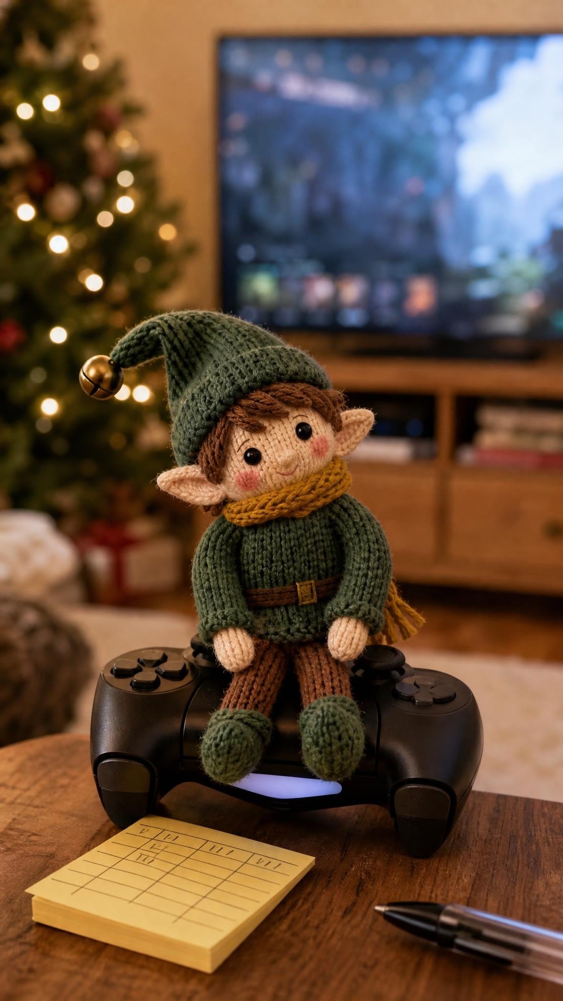 Elf on the Shelf idea for older children: Gaming tournament