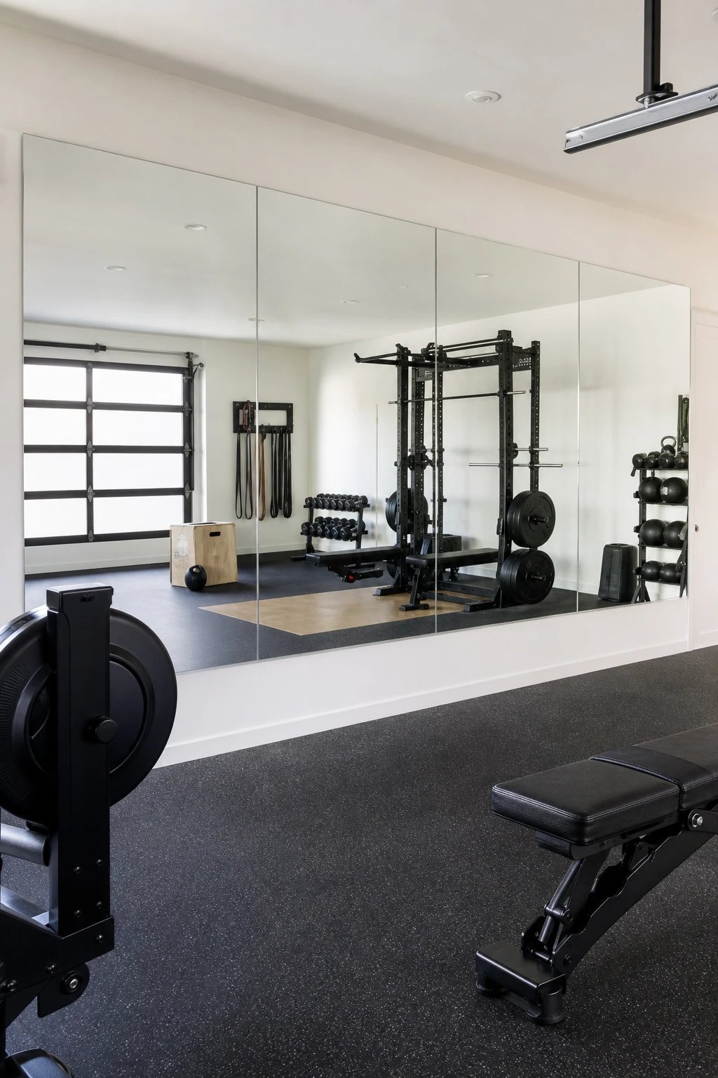 Build a mirror wall