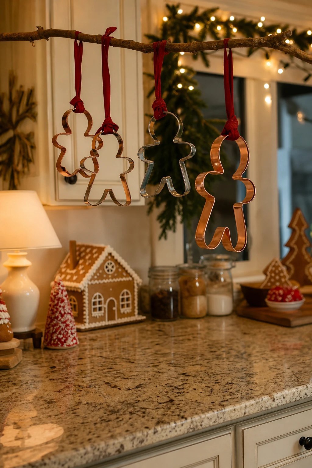 A cookie cutter display