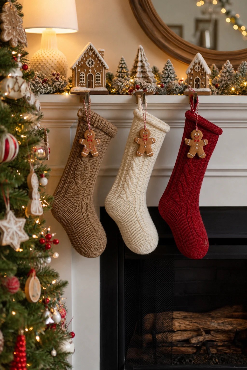 Gingerbread stockings