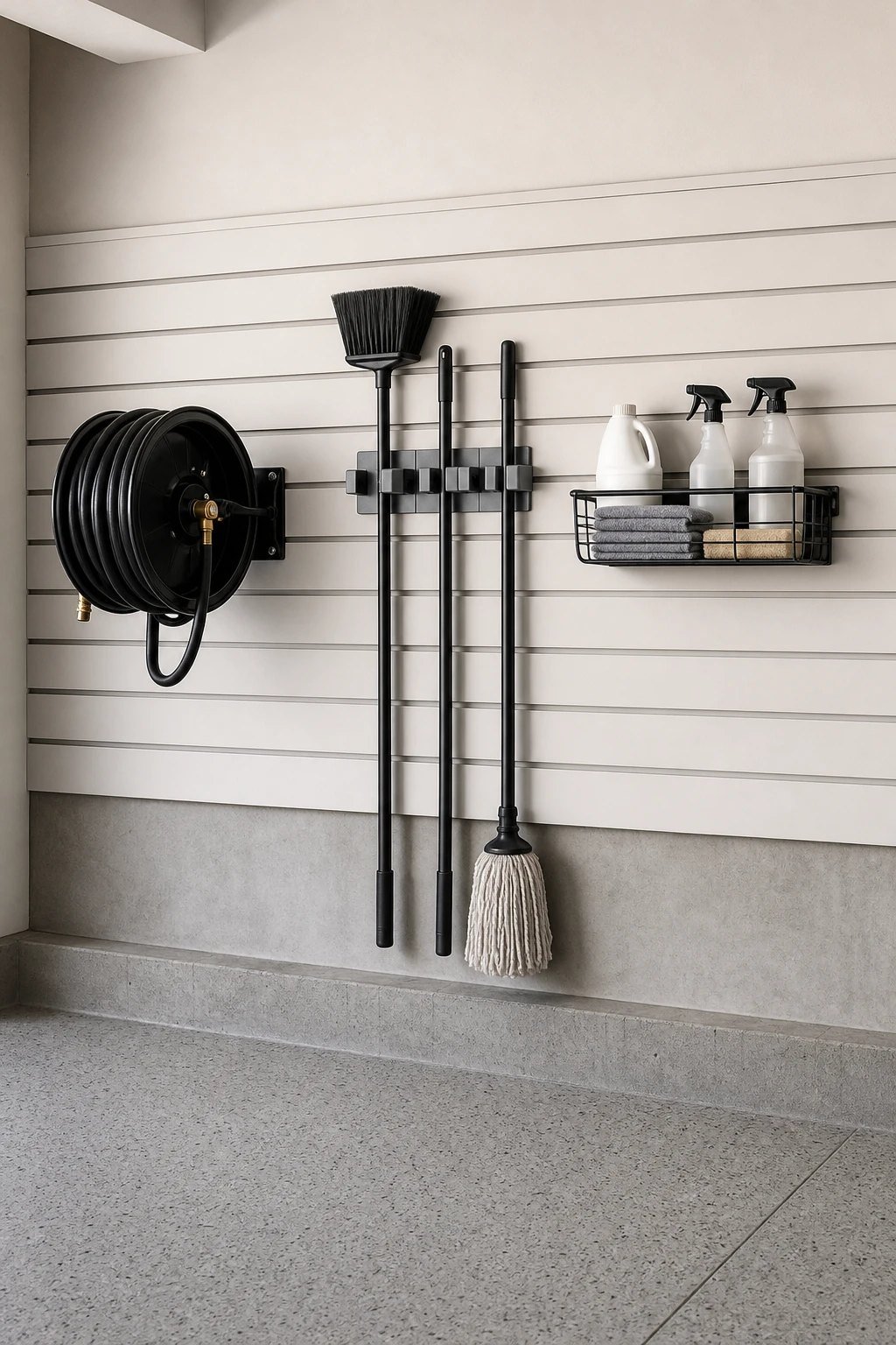 A simple utility wall