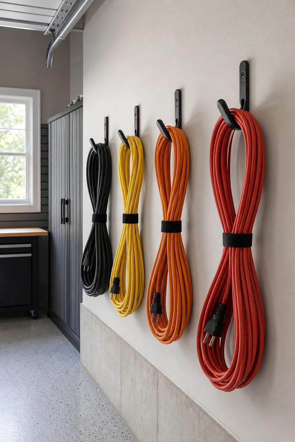 Tidy cables and cords