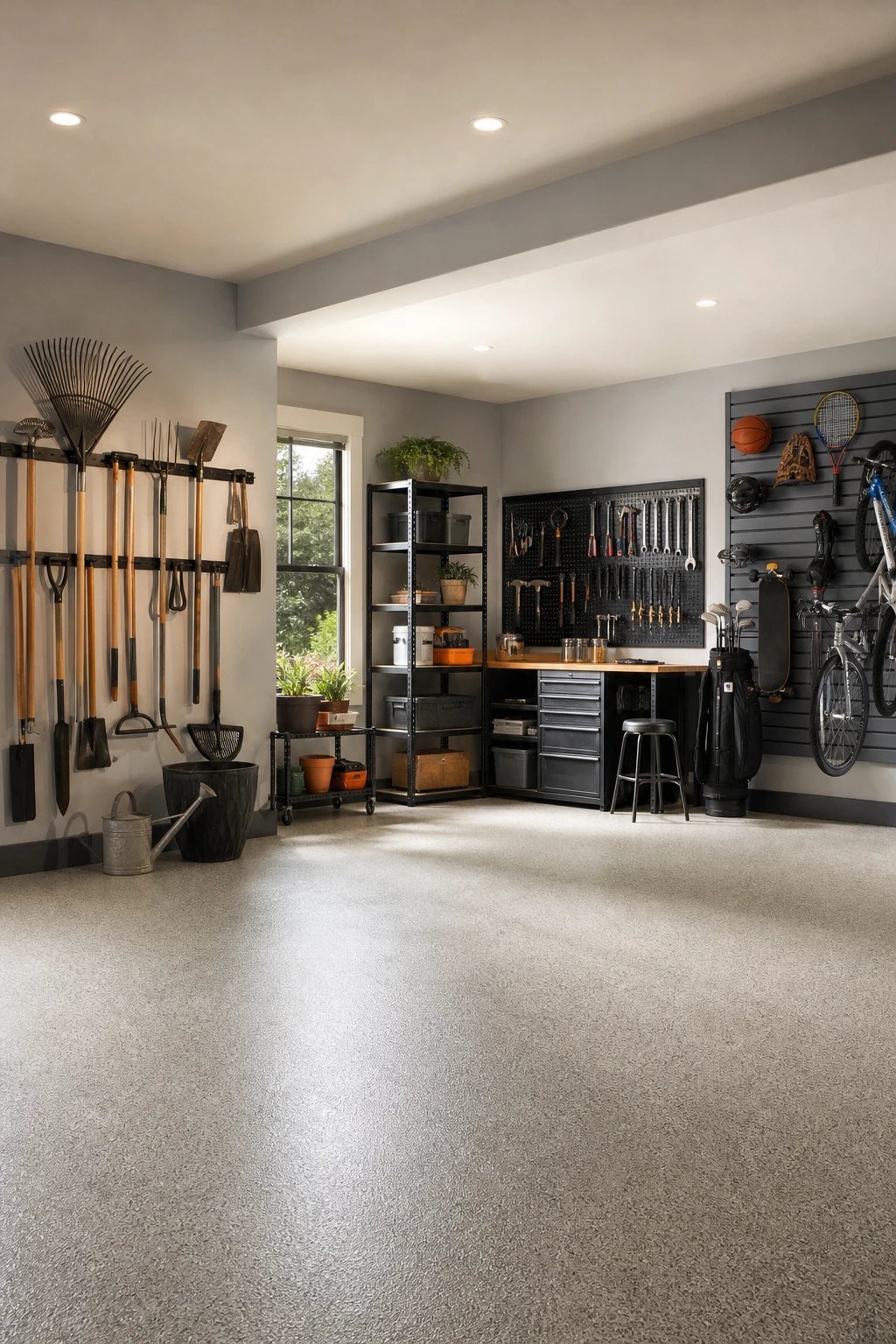 Zone your garage like a map